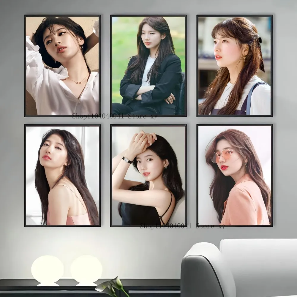 1 Шт. Корейский Актер Suzy Bae Sue Ji Постер С Бумажным Принтом Для Дома Гостиной Спальни