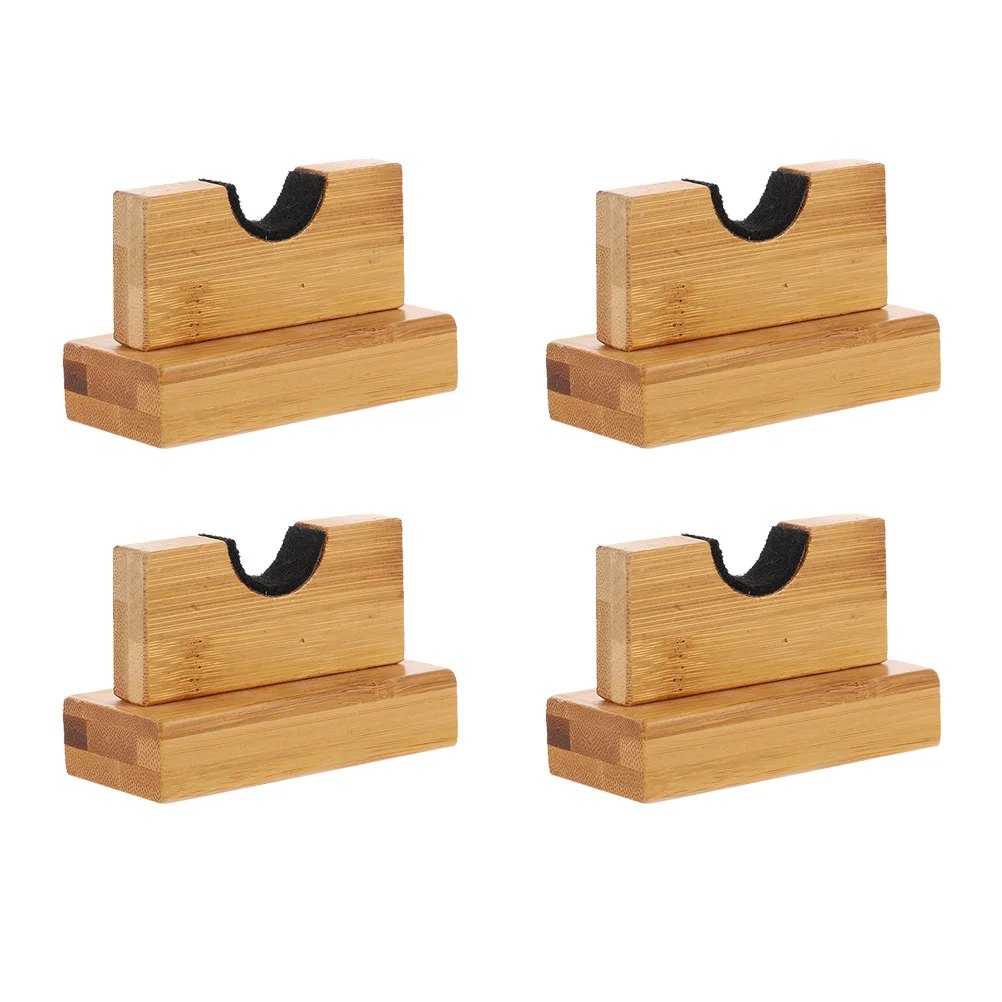 

2 Sets Bamboo Baseball Bat Holder Wall Decorations Baseball Bat Racks (As Shown)