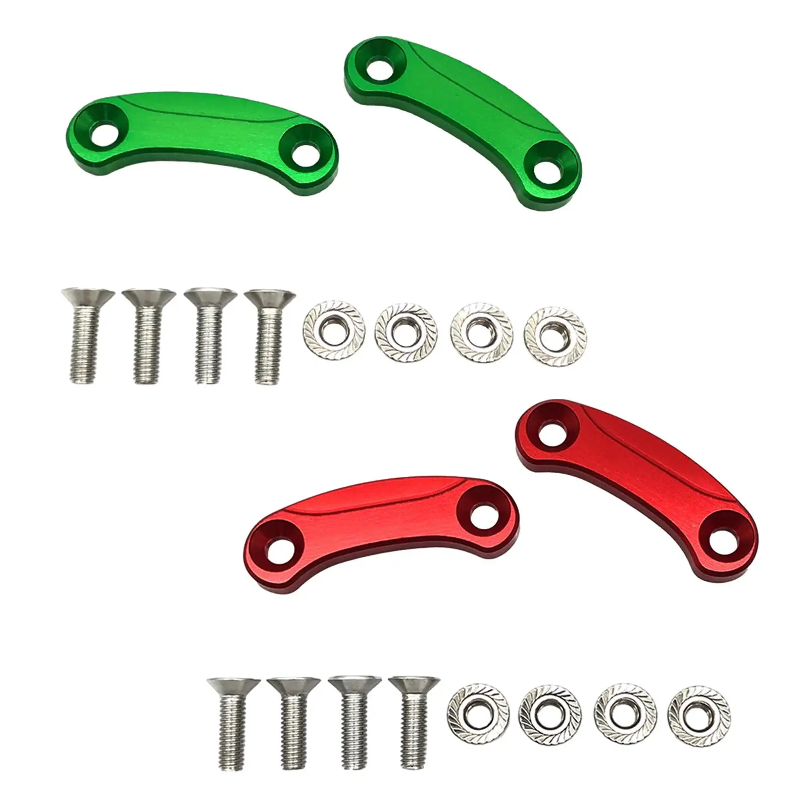 2x Rearview Mirror Block Off Base Plates Caps for Kawasaki ZX-10R 11-15