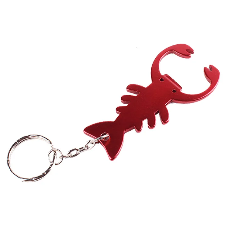 

Crayfish Aluminum Beer Opener Heavy Duty Bottle Opener with Keychain Beer Bottle Opener for Kitchen, Bar or Restaurant