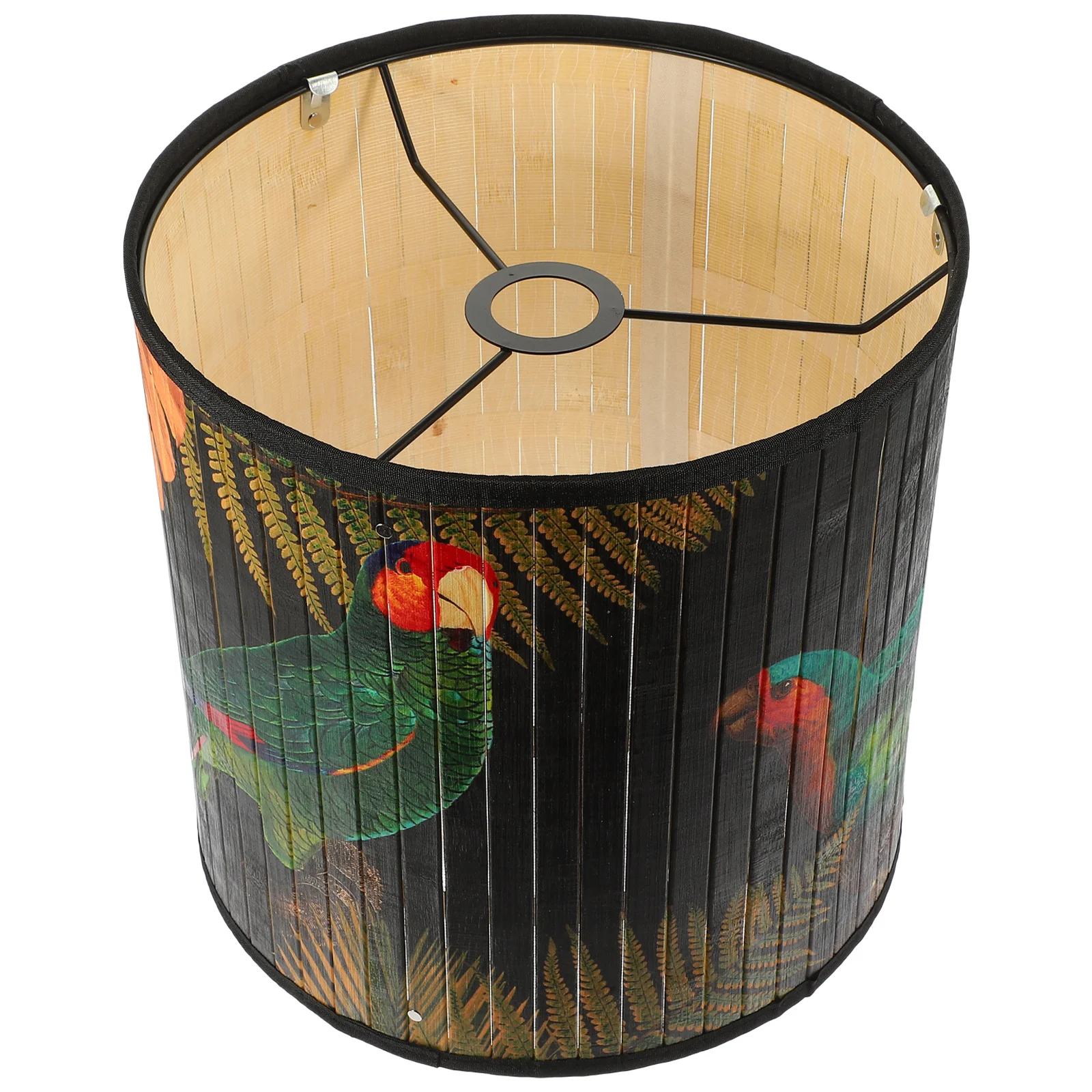 

Hanging Light Cover Decorative Shade Lamp Vintage Chandelier Small Lampshade Delicate Accessory Bamboo Folding Purple Home