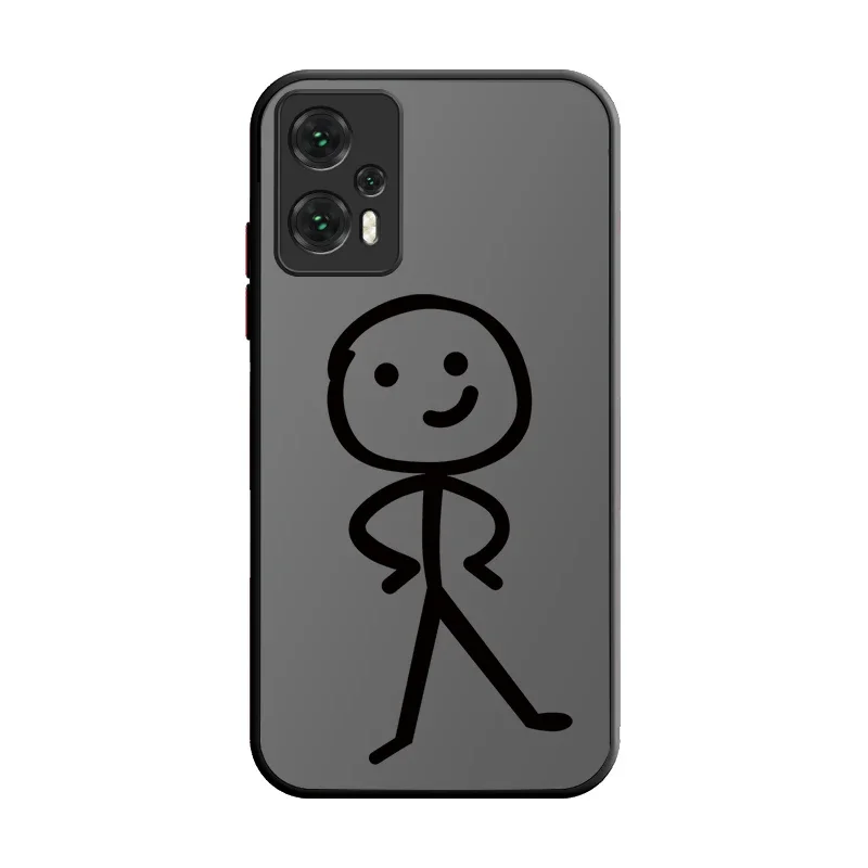 Забавный чехол Matchman для Xiaomi POCO M6 Pro 4G C65 X6X3 NFC X4 GT X5 F3 F4 F5 F6 13T 12T 11T 10T 13 12 11 Lite 5G Matte Hard Etui (art.: 3920cc5efec89) - 3920cc5efec89