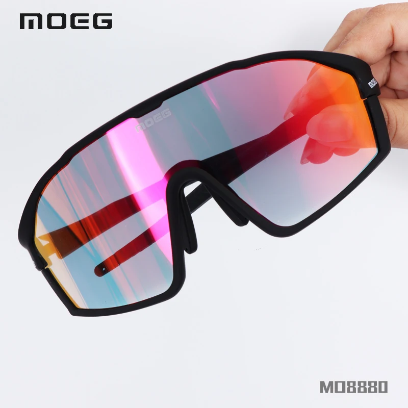 

MOEG Sunglasses Men Pit Viper UV400 Sun Glasses Women Outdoor Sport Cycling Eyewear Fashion Goggles