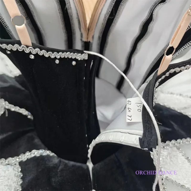 12 слоев для детей девочек женщин взрослых YAGP Harlequinade вариации одежда выступлений