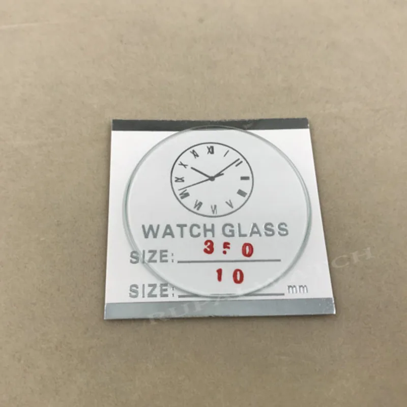 Wholesale 138cs 1.0MM Thick Flat Mineral Watch Glass Select Size from 16mm to 50mm for Watchmakers and Repair