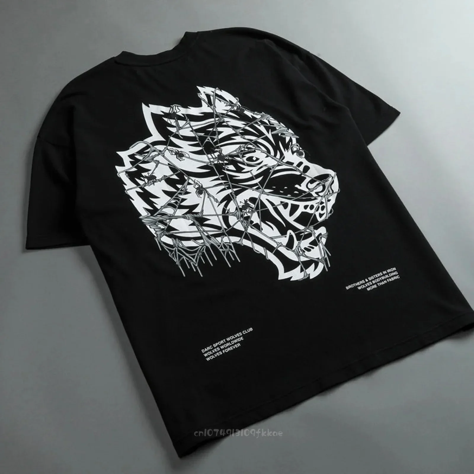 Спортивные футболки Darc большого размера для спортзала Высококачественная