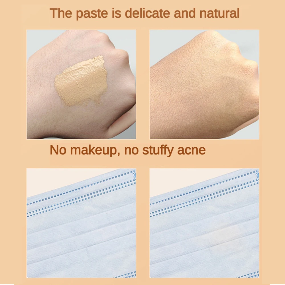 Жидкая основа Bb Cream Водостойкая и устойчивая к поту Легкая нежная увлажняющая для