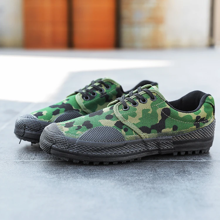 Warrior Liberation Shoes Men's and Women's Spring Autumn Construction Site Work High-Top Labor Protection Breathable Canv...