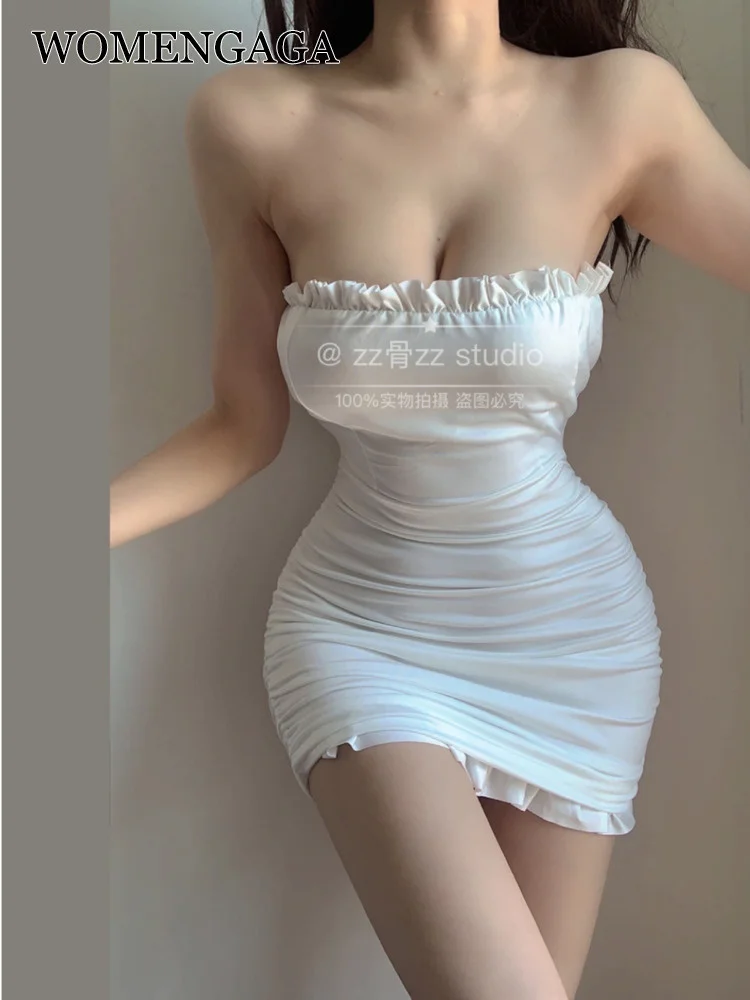 

Новинка, пикантное кружевное милое элегантное мини-платье тввовина с оборками, открытыми плечами и вырезом лодочкой, облегающее пикантное ...