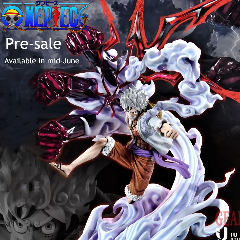 

Pre-sale One Piece IU Nika Sun God Fifth Gear Luffy and The Country Resonance Series Kaido GK Anime Figure Model Ornaments GIFTS