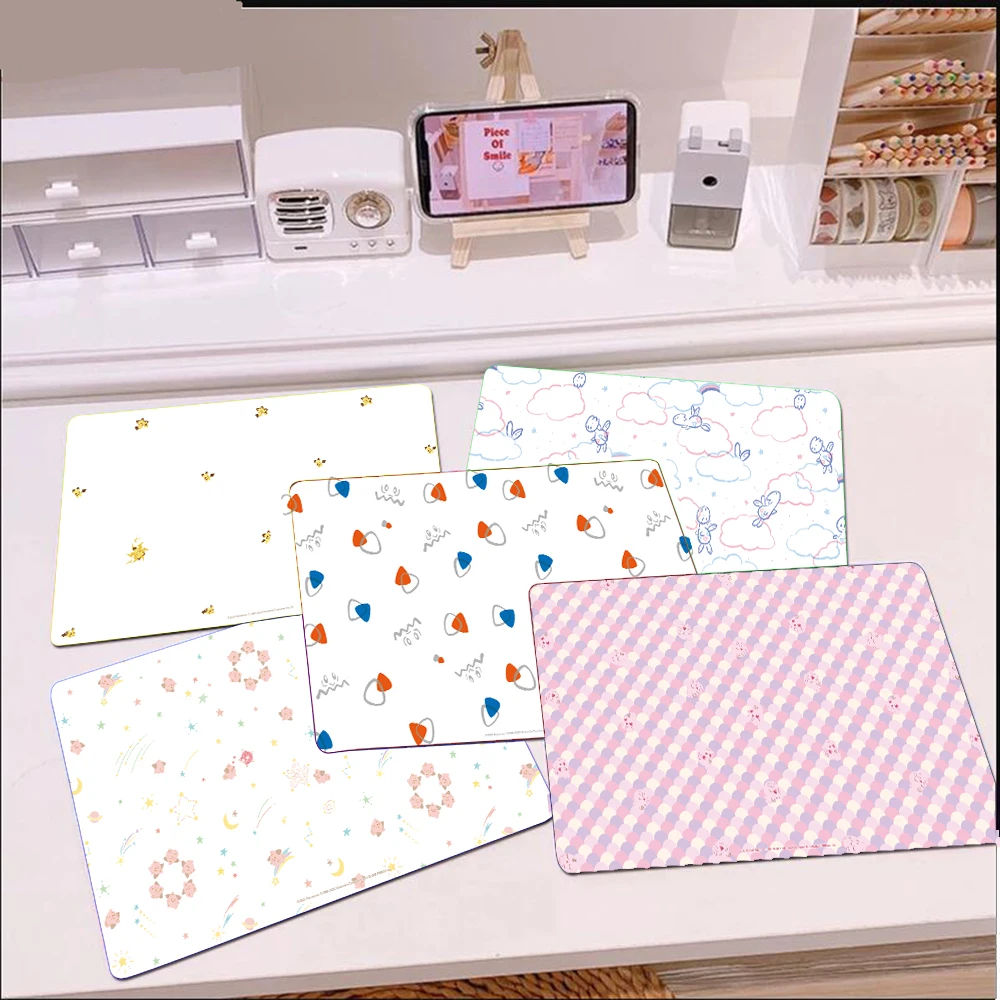 Недорогой коврик для мыши маленького размера с рисунком Пикачу Настольный в