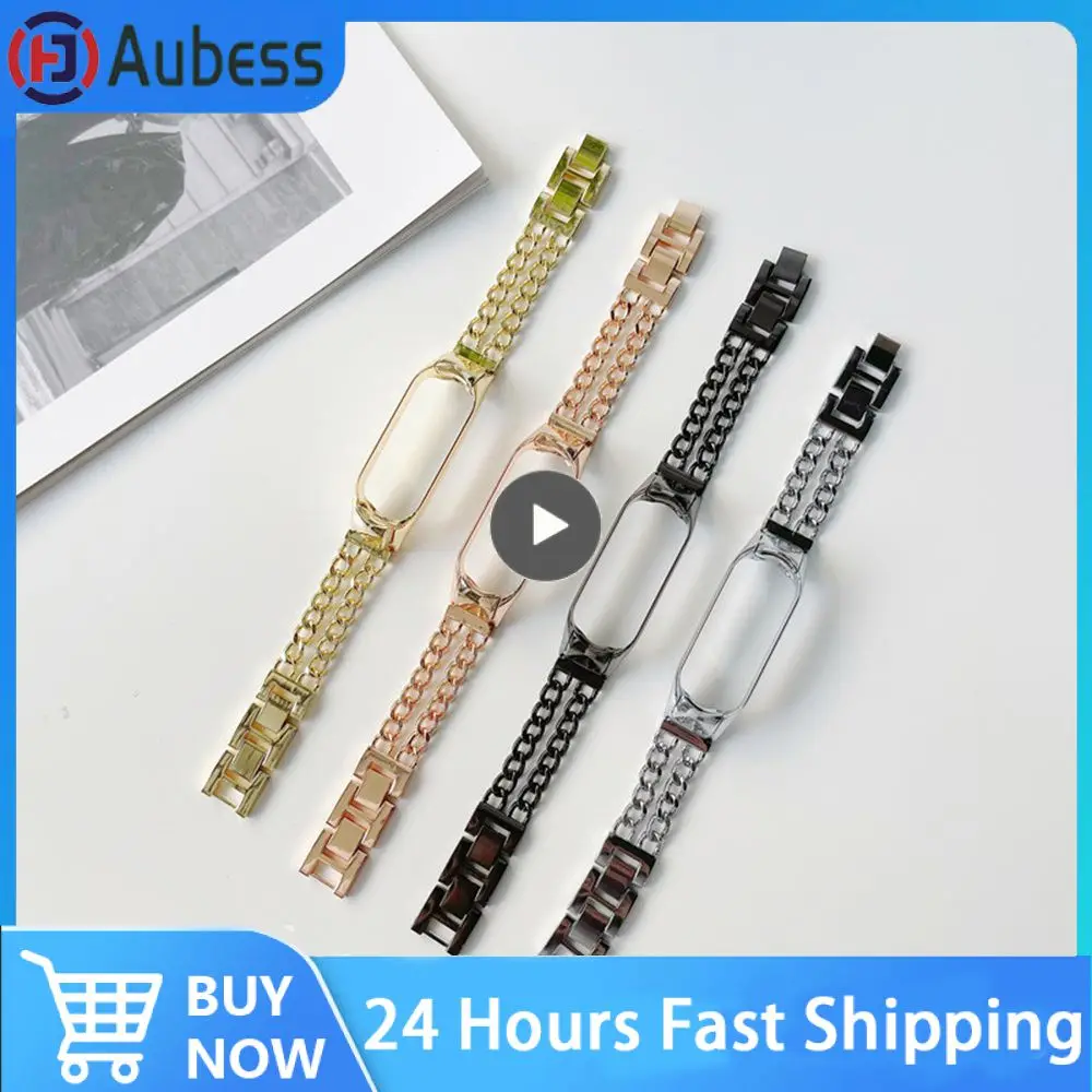 

Bracelet Style Wristband Fits The Wrist Adjustable Strap Easy Disassembly Comfortable Odorless Metal Skin-friendly 4 Colors