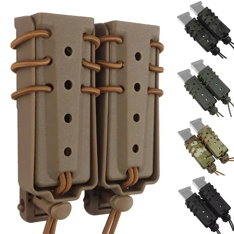 Подсумок для магазинов Molle City-Assault с двойным пистолетом 9 мм подсумок журналов