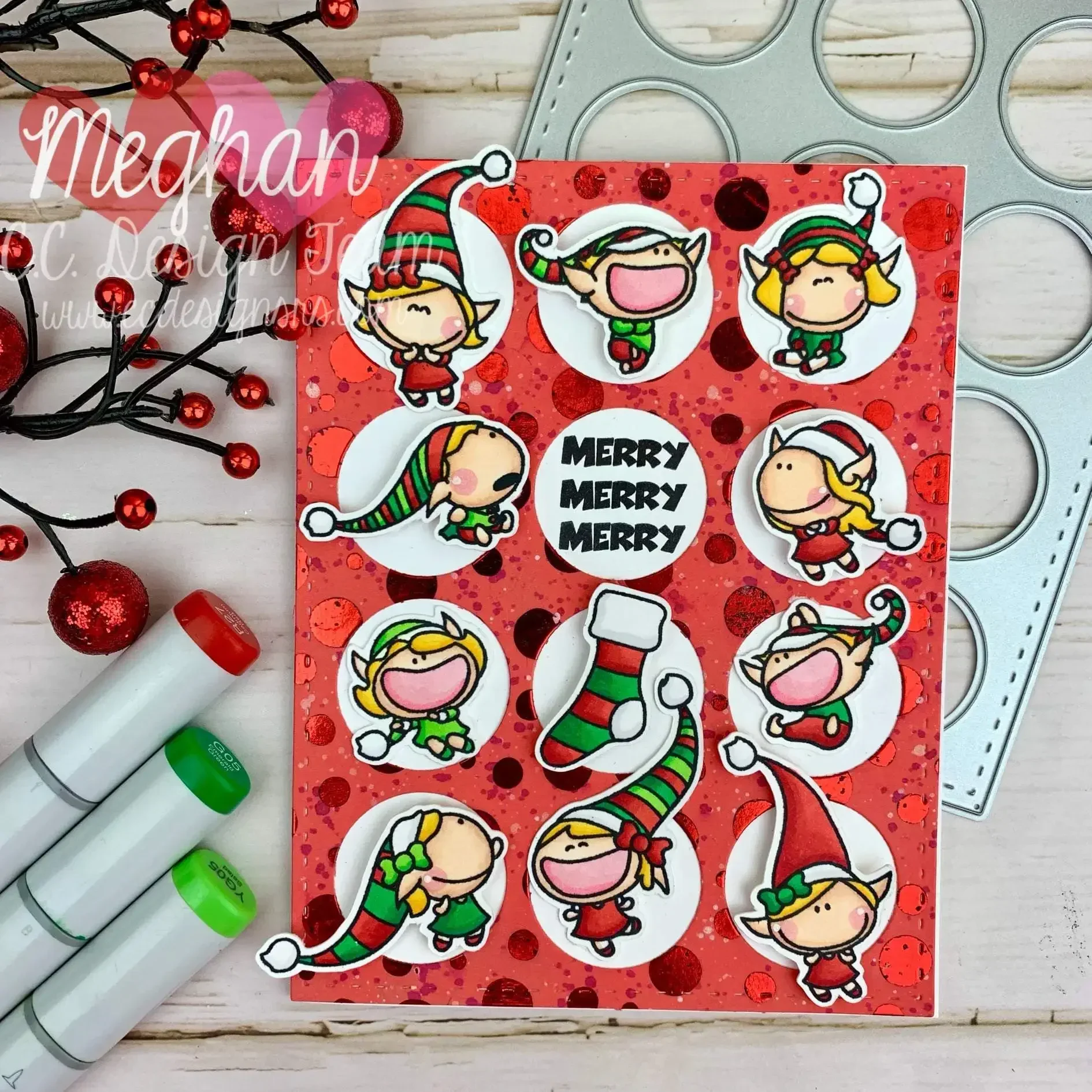 Счастливого Рождества металлические Вырубные штампы и Сделай Сам Скрапбукинг