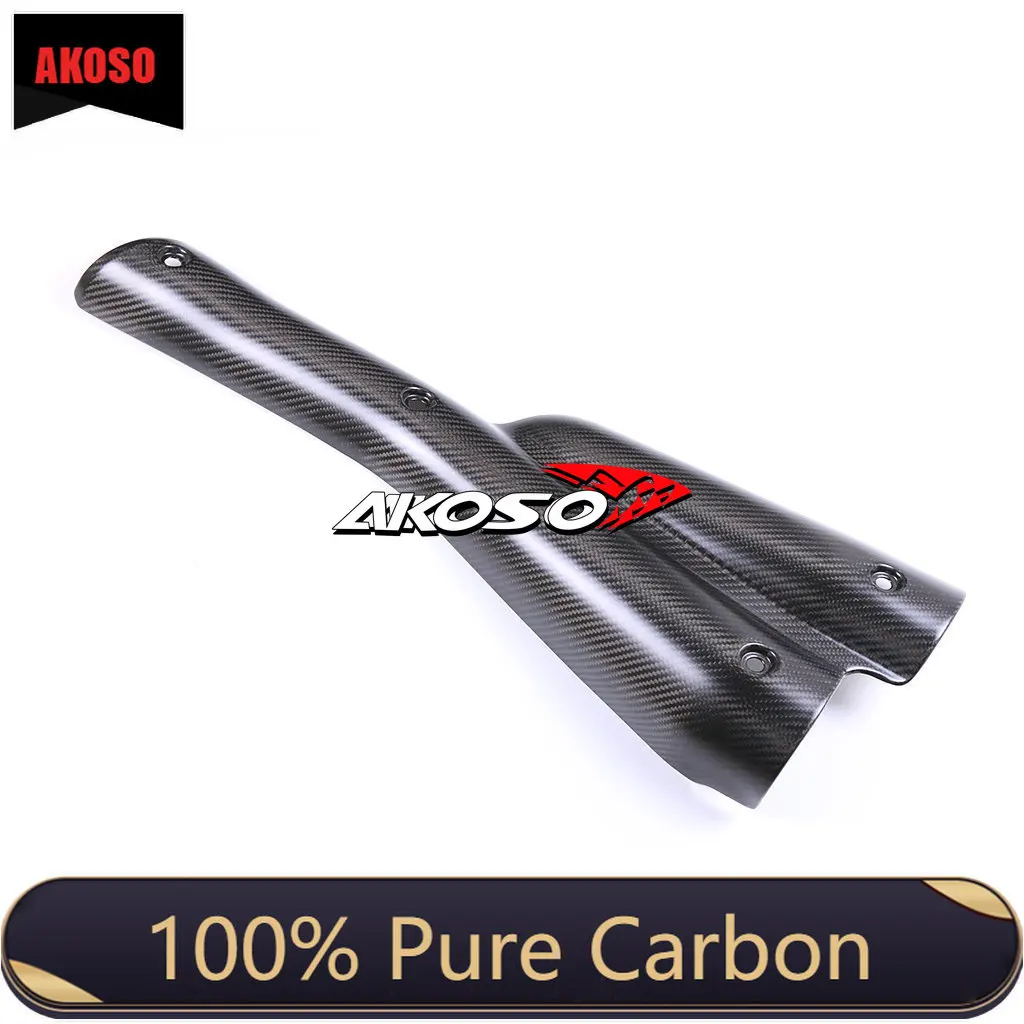 

100% 3K Pure Carbon Fiber Motorcycle Exhaust Covers Fairings Kit For Harley Davidson Sportster S 1250 RH 1250S 2021 2022 2023