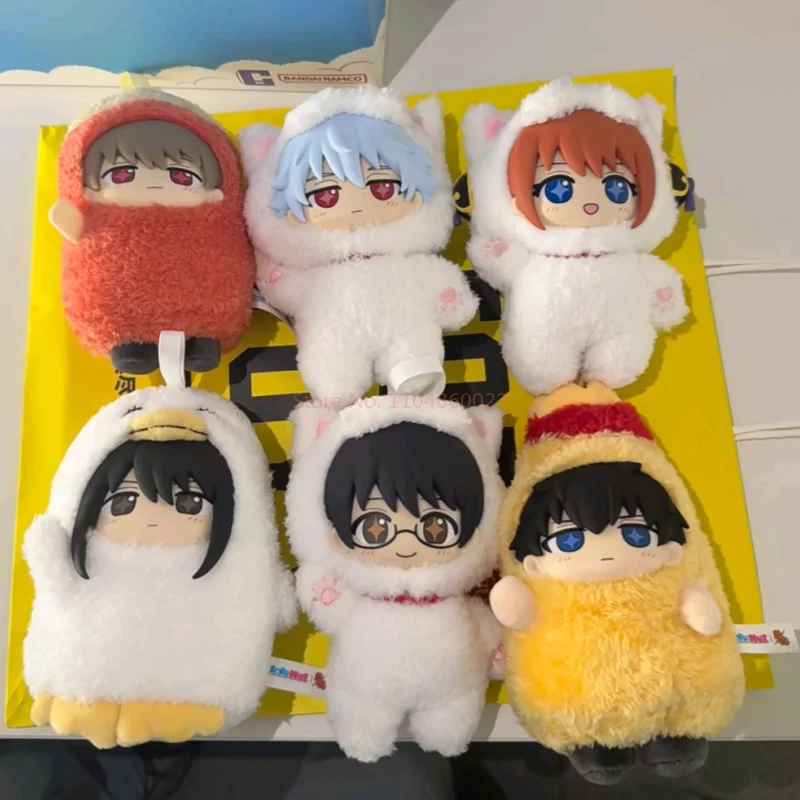 Фото Коллекционная виниловая фигурка Gintoki Sakata из серии Blind Box от Bandai Namco SofuNui Gintama: оригинальная милая загадочная коробка-сюрприз, подарок-сюрприз №3
