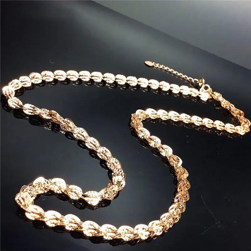 

Purple Gold Rose Golden Phoenix Tail Necklace Light Luxury All-Matching Graceful High-Grade Color Gold New Luxury Chain Necklace