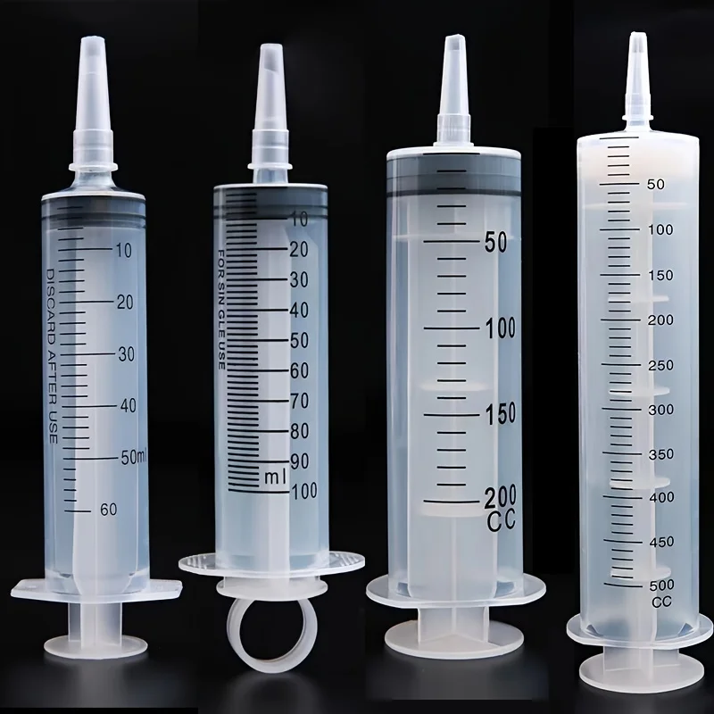 Шприц для домашних животных с трубкой 20-500 мл