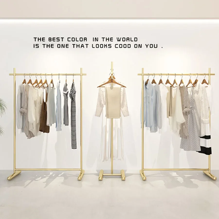 Золотые тканевые вешалки напольная промышленная итальянская шляпа подвесная