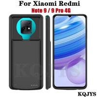 external powerbank battery charging cover for redmi note 9 pro 4g battery case battery charger case for xiaomi redmi note 9 4g