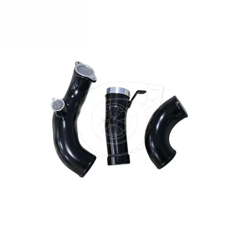 Фото Турбо-впускная труба High Flow в стиле M Performance для BMW M3 F80 M4 F82 F83 с двигателем S55 2014+ — улучшенный воздухозаборник №3
