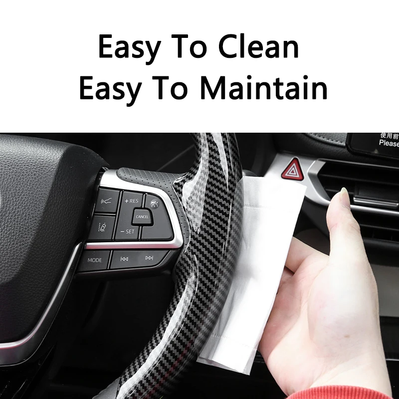 QHCP усилитель руля замша углеродного волокна шаблон для Toyota Harrier Venza RAV4 Highlander Kluger