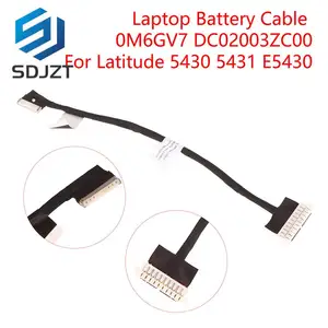 1Pc Laptop Battery Flex Cable Connector Line For Dell Latitude 5430 5431 E5430 0M6GV7 DC02003ZC00
