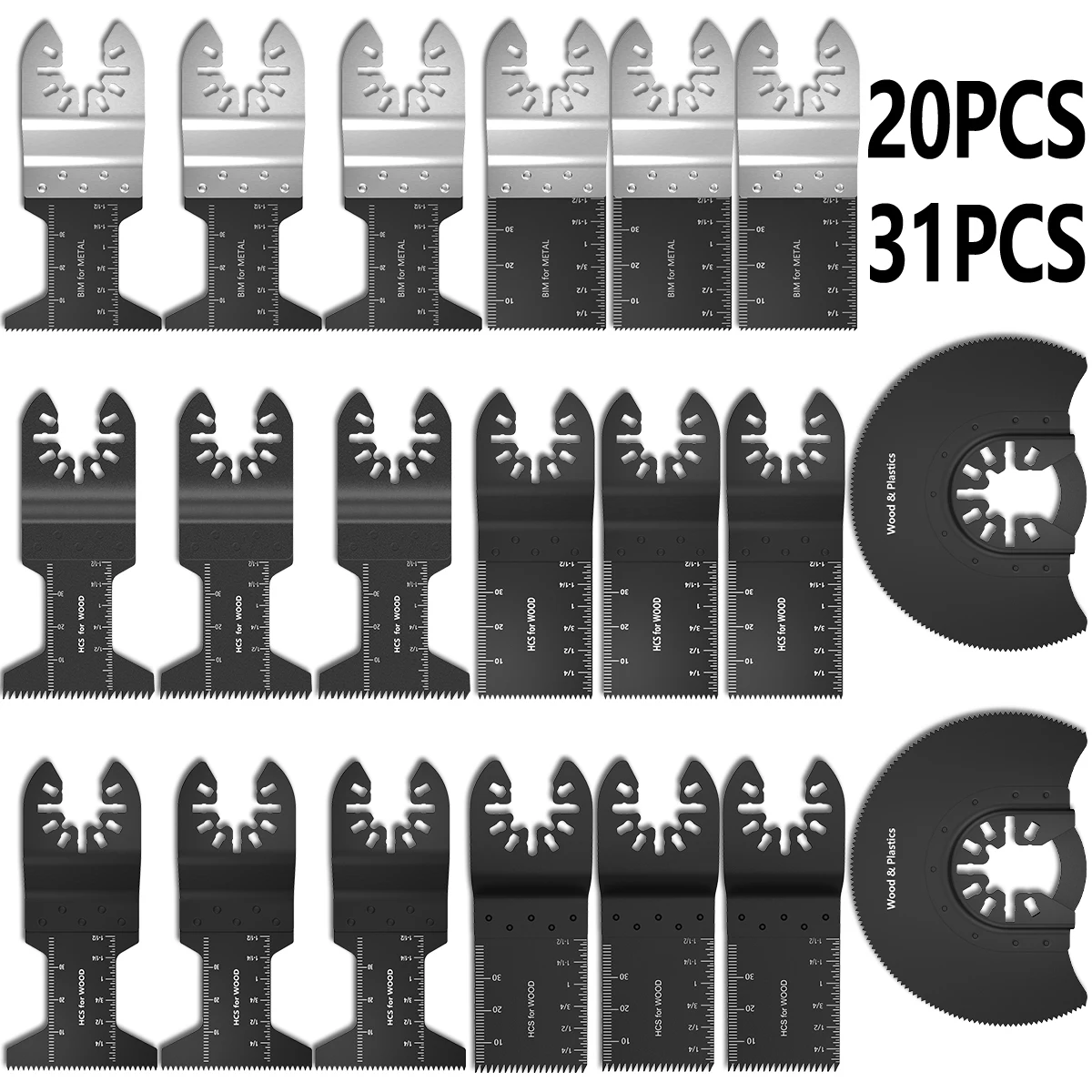 

Oscillating Saw Blades Fast Cut Multitool Blade High Precision Saw Blade For Wood Plastic Metal Cutting Power Tools Accessories