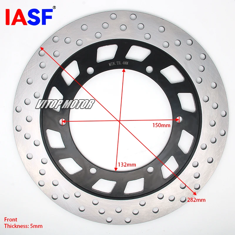 

Подходит для Yamaha FJR1300 A 2001-2021 XV1700 Road Star Warrior 03-05 V-Max 1200 85-02 YMX1200, ротор переднего тормозного диска мотоцикла