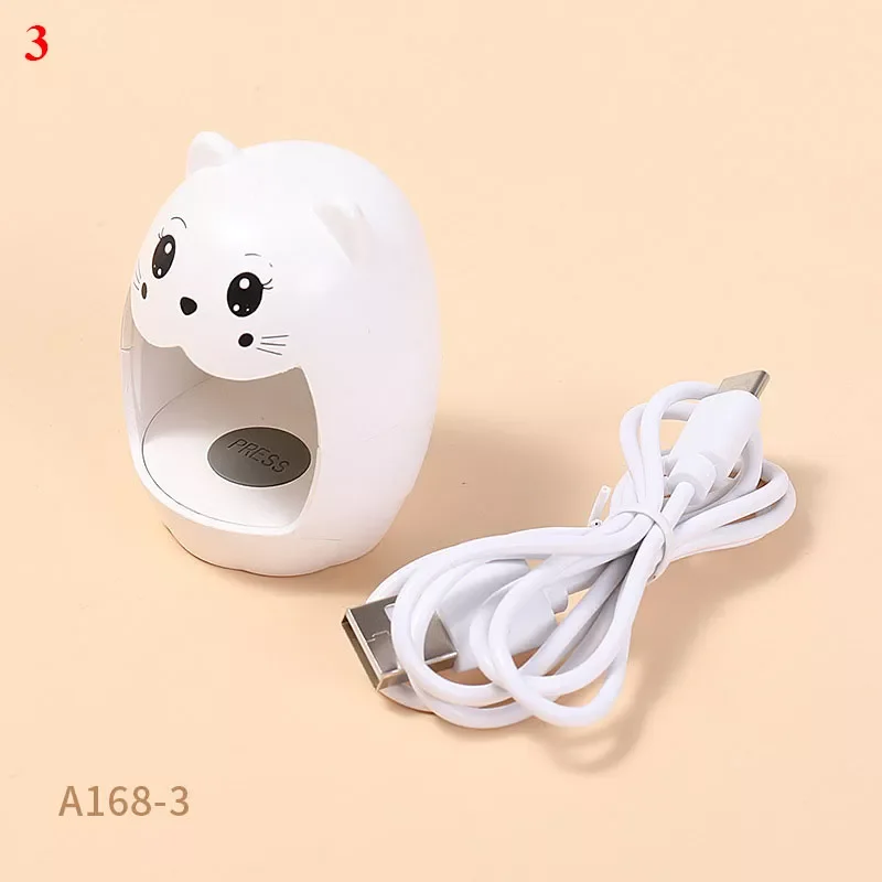 

2022NEW Mini Nail Lamp USB Connector Quick Nail Gel Curing Dryer LED Cute Phototherapy Machine Manicure Lamp Manicure Tools
