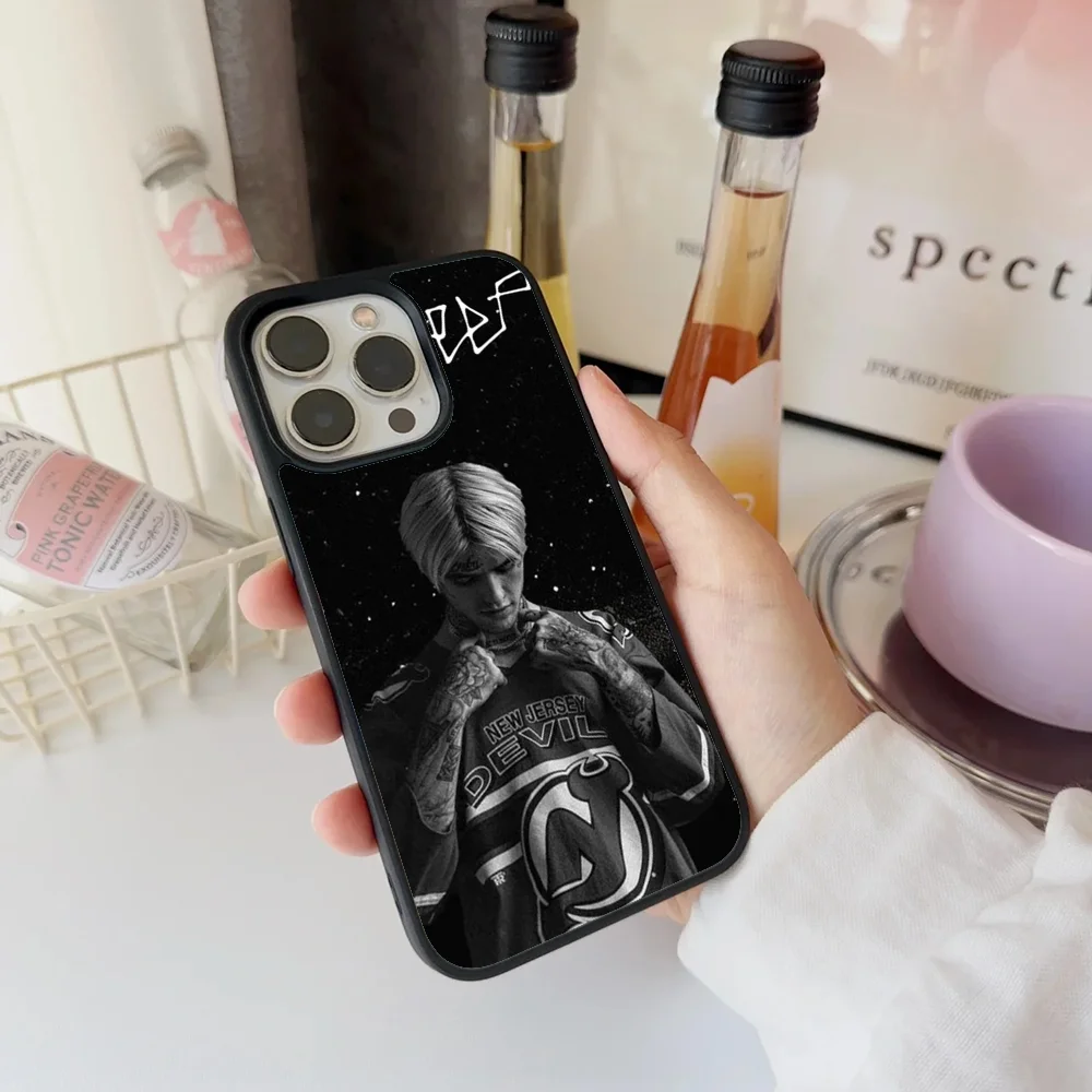 Чехол для телефона Lil Peep IPhone 11 12 13 14 15 16 Pro Max зеркальный акриловый чехол из ТПУ ПК
