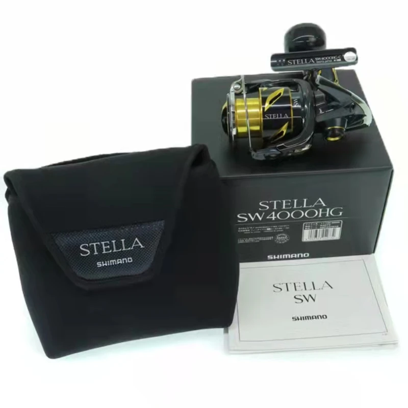 Катушка Shimano STELLA SW 4000/5000/6000/8000/10000/14000/18000/20000/30000 для спиннинговой рыбалки X-ship для соленой воды.