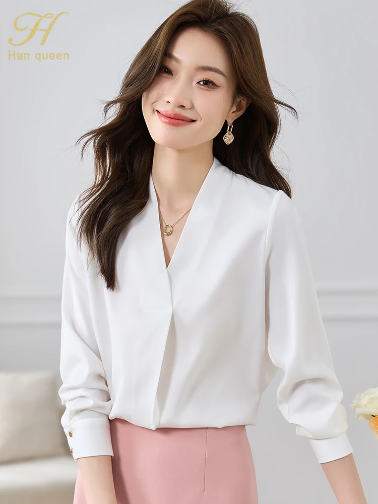 

Блузка женская шифоновая с длинным рукавом, в винтажном стиле