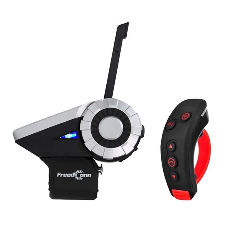 

Freedconn T-REX Motorcycle Bluetooth Intercom Helmet Headsets 1500M Riders Group Wireless Communicator FM +L3 Remote Control