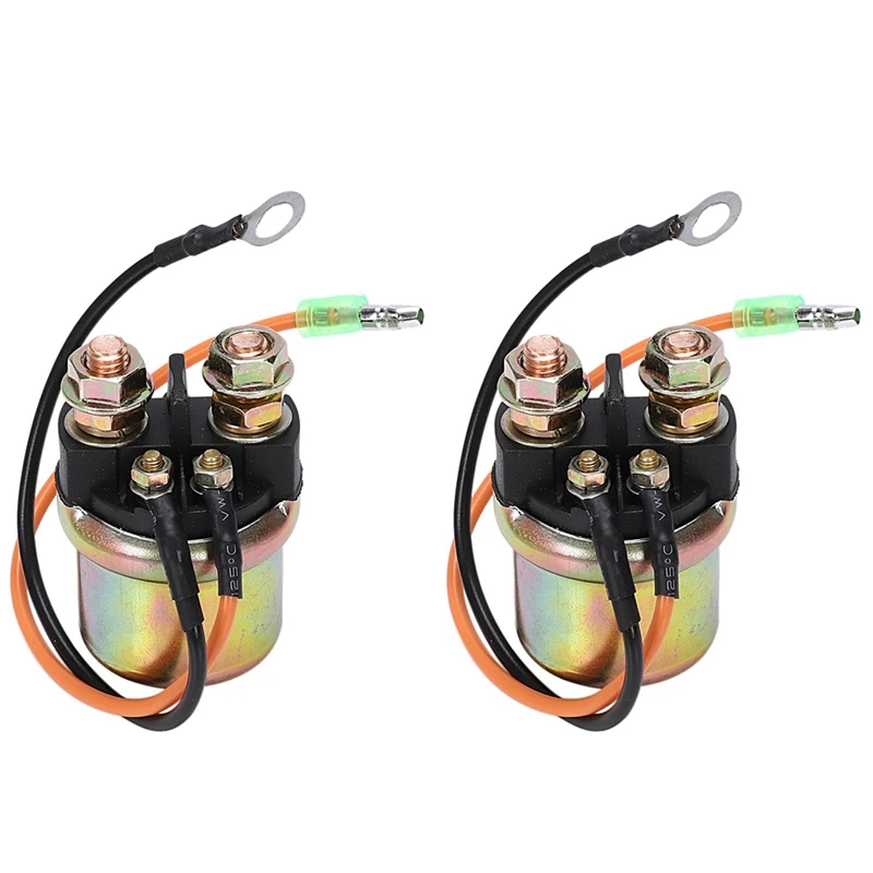 

2X Starter Solenoid Relay For Yamaha WAVERUNNER 1981-2001 650 701 760 800 1100 1200