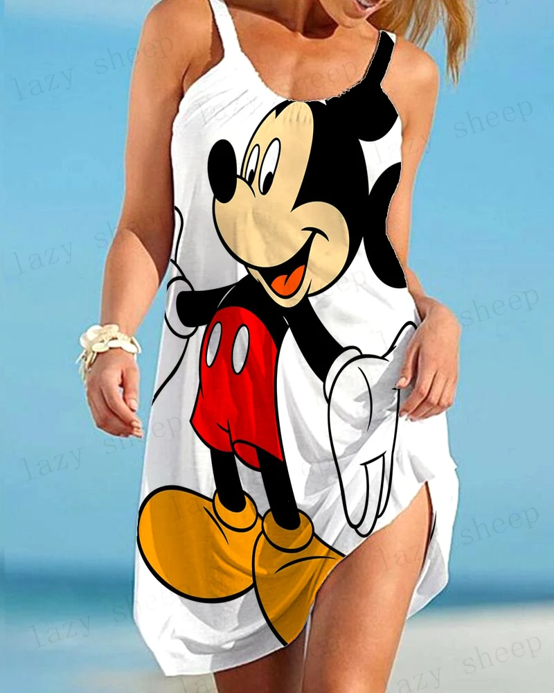 

Женское платье в стиле бохо, с V-образным вырезом, без рукавов