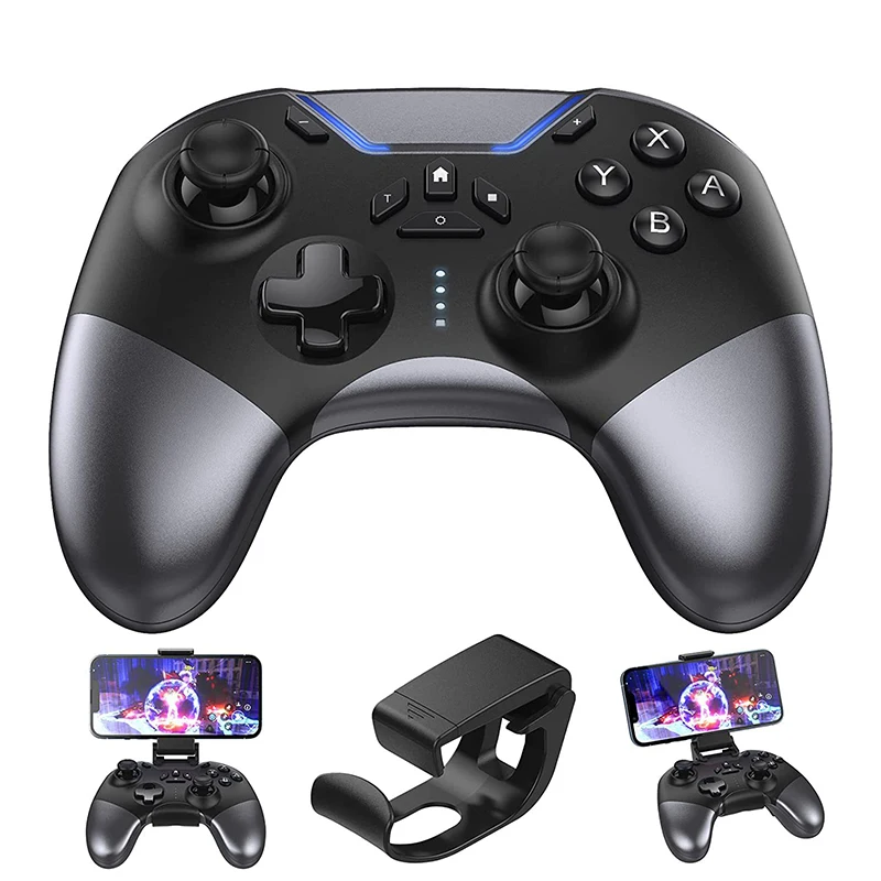 

Геймпад для игровой консоли Nintendo Switch Pro, беспроводной джойстик с рукояткой 6 осей