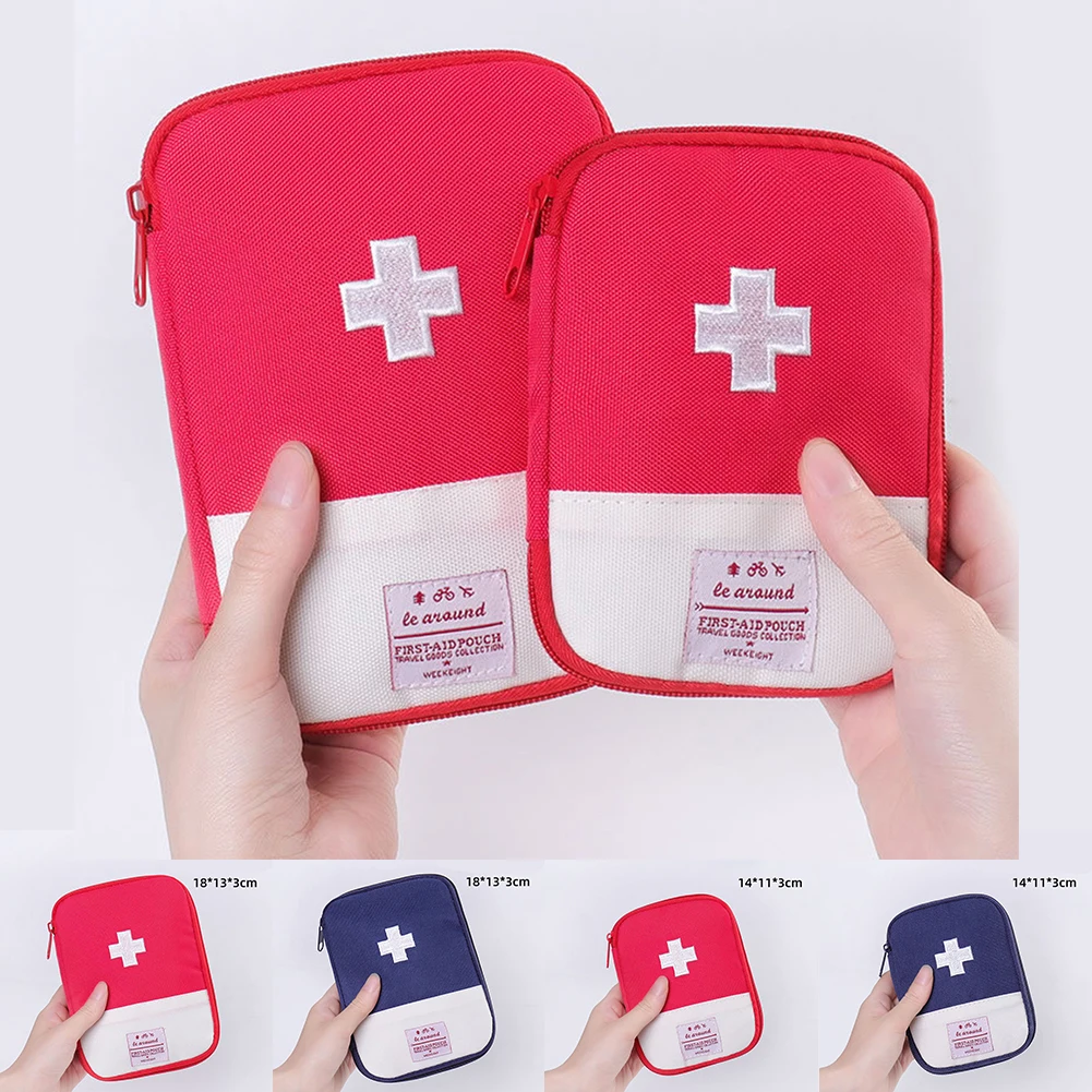 

Portable Medicine Bag First Aid Kit Medical Emergency Outdoor Household Medicine Pill Storage Bag Car Medical Package
