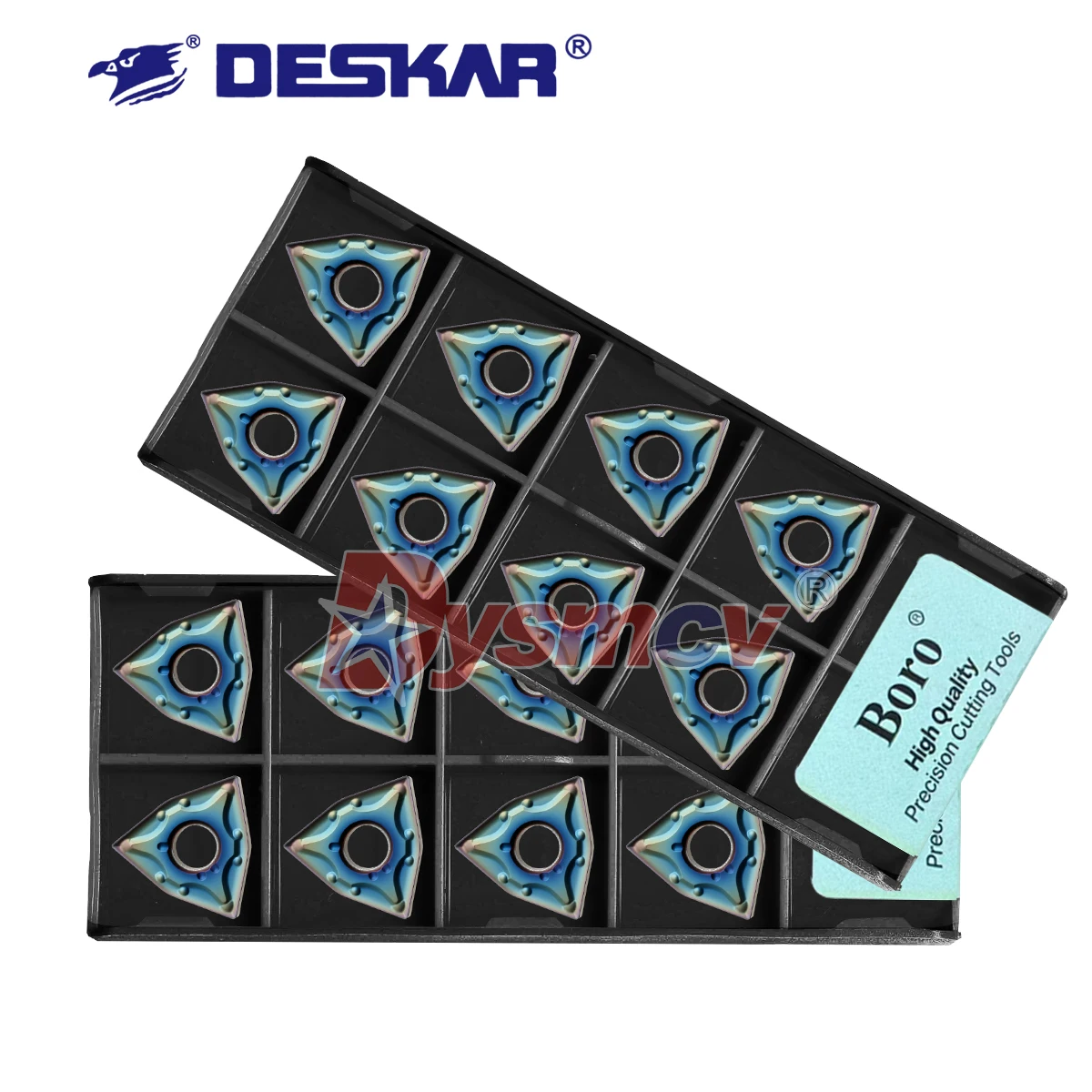 DESKAR 100% оригинальное лезвие с ЧПУ WNMG080412-MA TF618 Цветные внешние круглые вставки из закаленной стали высокой твердости WNMG080408-TF TF918