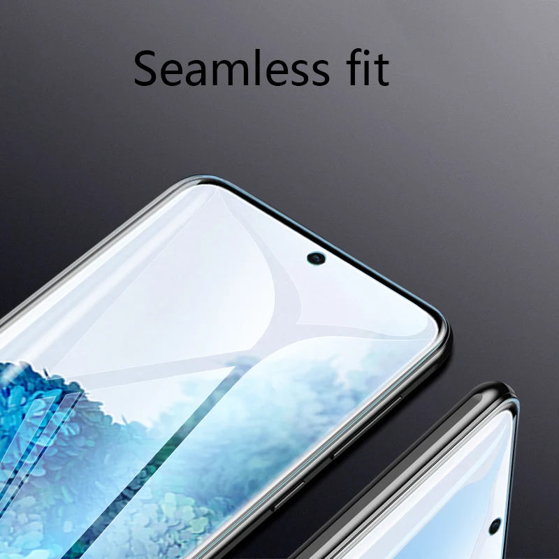 Закаленное стекло с жидким УФ-покрытием для Samsung Galaxy S20 S10 S8 S9 Plus S10E Ultra Note 10 8 9
