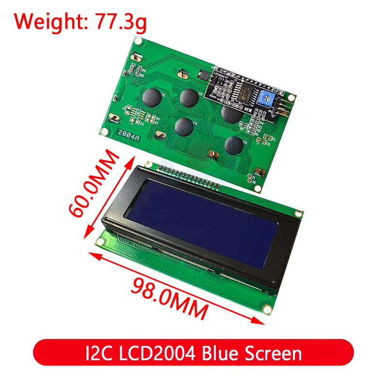 ЖК-модуль сине-зеленый экран для Arduino 0802 1602 2004 12864 ЖК-дисплей UNO R3 Mega2560 дисплей PCF8574T