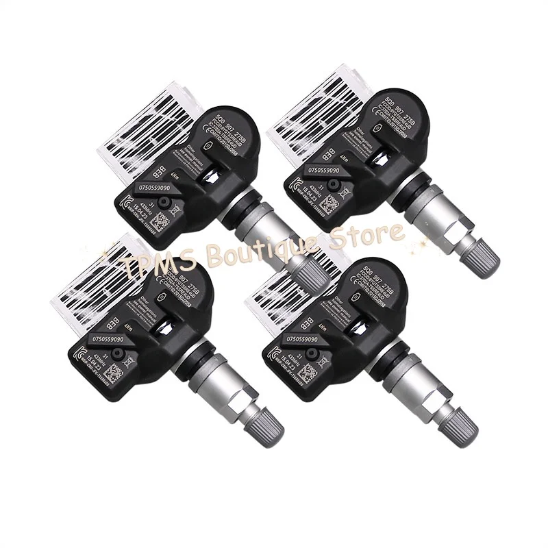 Фото 4 шт. 433 МГц 5Q0907275B Датчик TPMS для Audi A5 Q7 E-Tron GT Sportback 2015-2028, детали системы контроля давления в шинах автомобиля №2