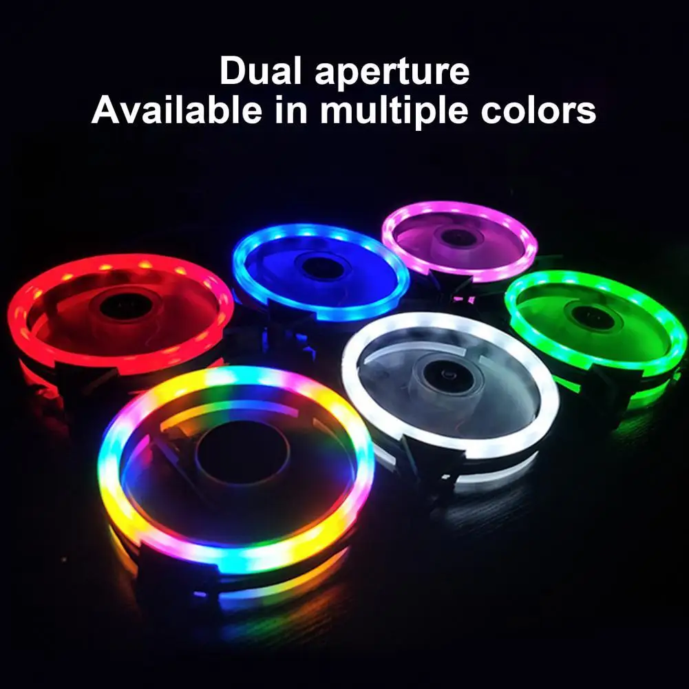 

Square Cool 4Pin 3Pin Long Service Life Cooling Radiator 120mm RGB Radiator Double Side Aperture for PC