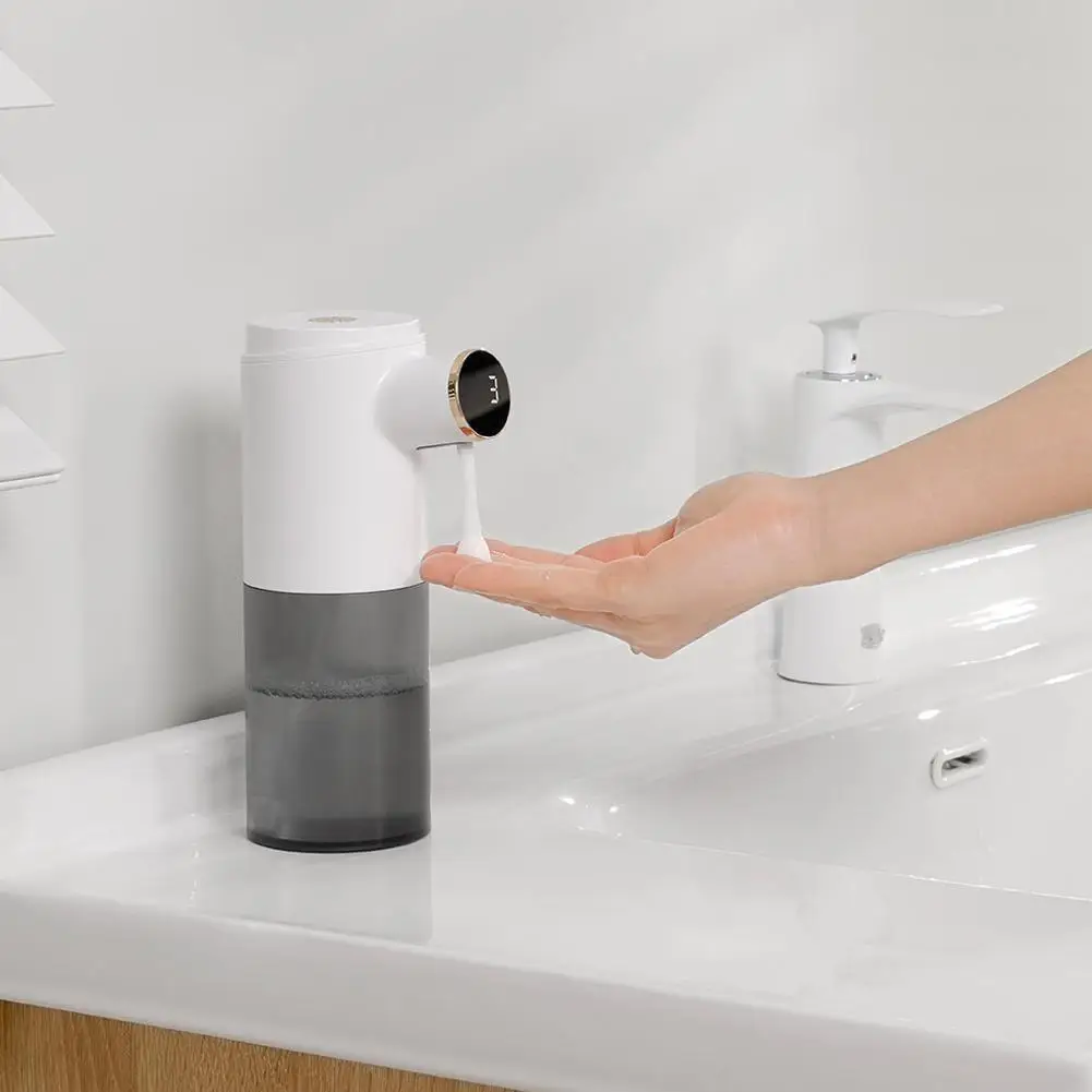 

1pcs Electric Foam Soap Dispenser Automatic Kitchen Accessories Hotel Home Disinfection Soap Dispenser For Washing Hands T5J9