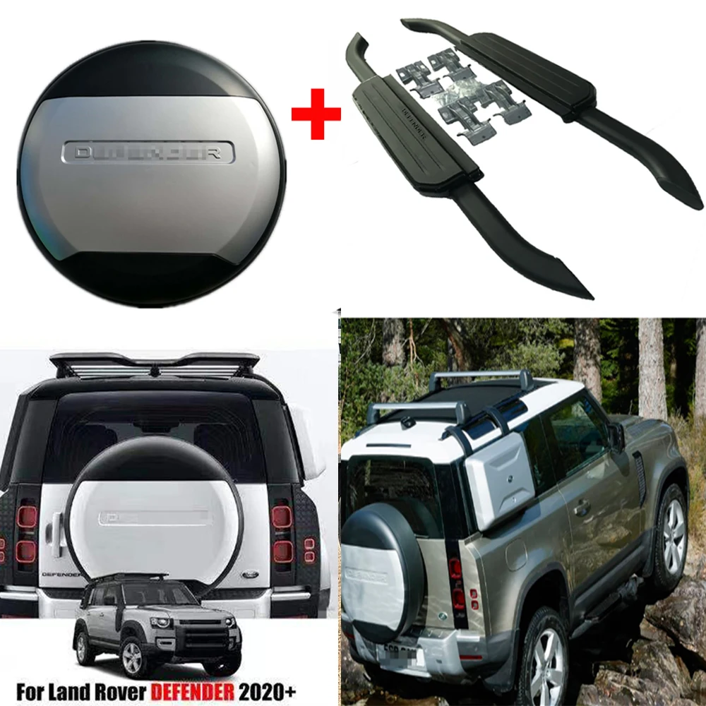 

Подходят для Defender 90 L663 2D 2020 2021 2022 2023 боковые подножки для шин