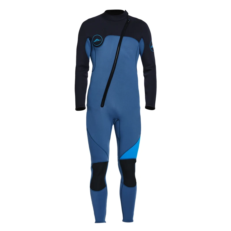 

SBART 3MM Neoprene Wetsuit Long Sleeve Winter Warm Spearfishing Diving Suit Trifonction Triathlon Wetsuit Men Surfing Suit