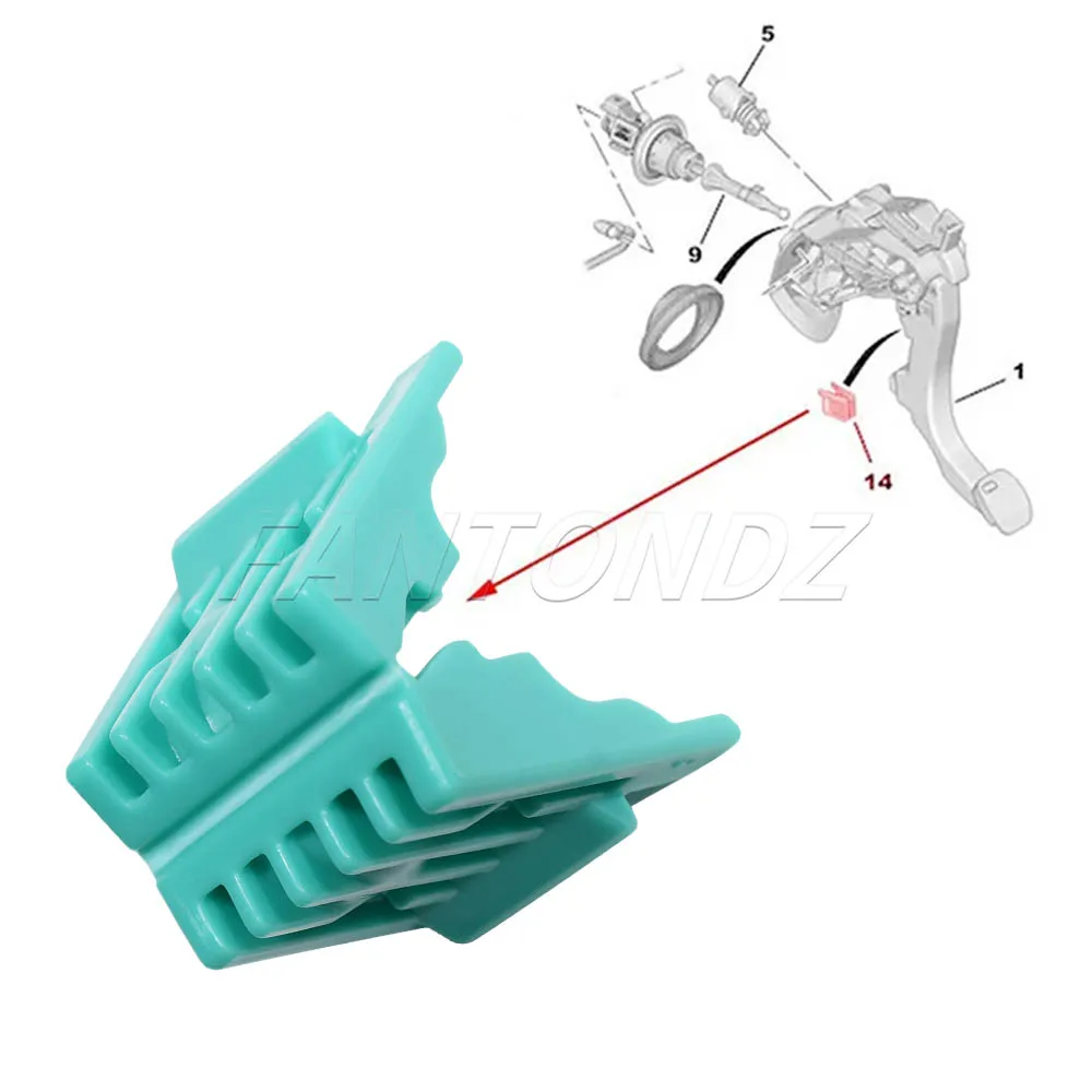 

Пружинный зажим педали сцепления для Peugeot 308 Citroen C4-Picasso Expert 9820342980, автомобильный передатчик сцепления, скобы 1609586780