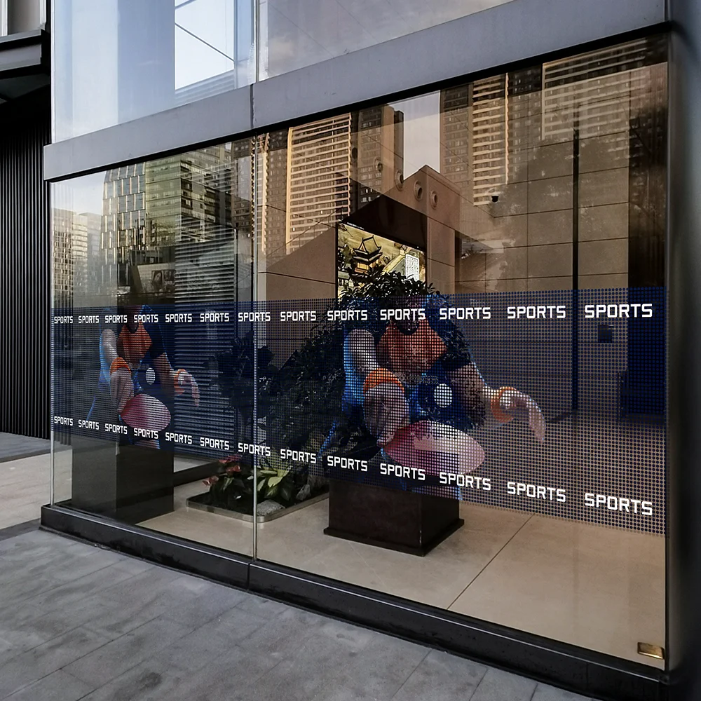 QiAds на заказ оконное стекло для медицинского клуба конфиденциальная пленка