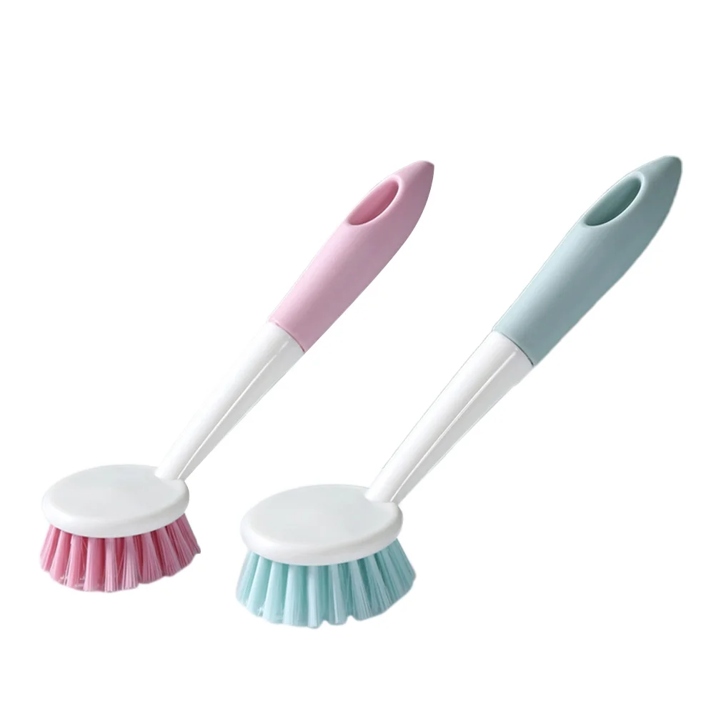 

2Pcs Brush Kitchen Cleaning Tools Pot Brush Scrubber Dish Cleaning Tools Dish Scrubber Brush Dish Brush