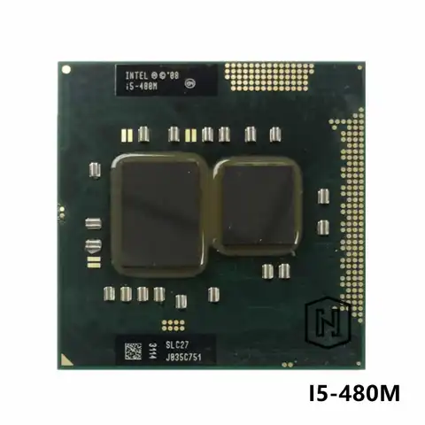 Процессор Intel Core i5 480M 2,66G 3M 988 GT/s для сокета G1 SLC27 PGA
